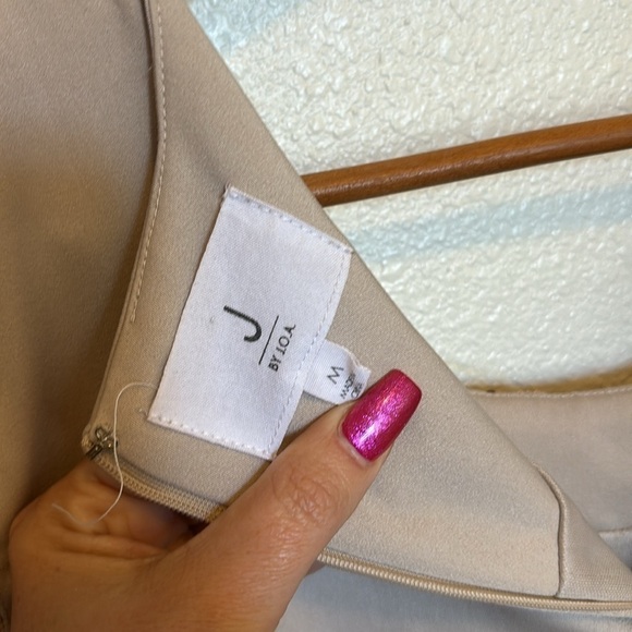 J.O.A. Women Dresses Mini, tunic style with small sequin squares size M - Picture 7 of 8